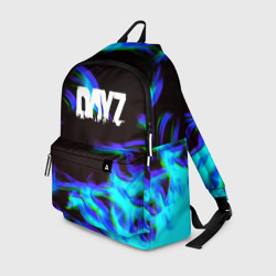 Рюкзак 3D Dayz огонь синий
