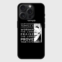 Чехол силиконовый для Apple iPhone 15 Pro матовый Solo Leveling Carthenon