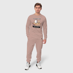 Мужской костюм хлопок Собака программист клац клац клац - фото 2