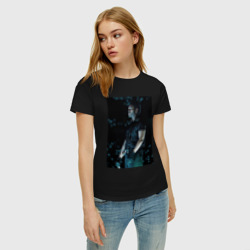 Женская футболка хлопок Звездное сияние  - фото 2