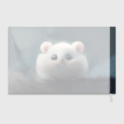 Флаг 3D Мышь пушистая - фото 2
