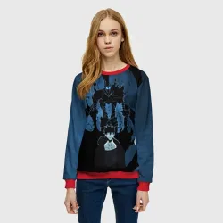 Женский свитшот 3D Song Jin-Woo and Igris - фото 2