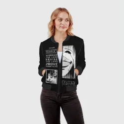 Женский бомбер 3D Commandments of Carthenon Temple - фото 2
