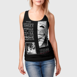 Женская майка 3D Commandments of Carthenon Temple - фото 2
