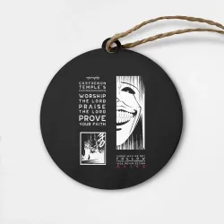 Деревянная игрушка круг Commandments of Carthenon Temple