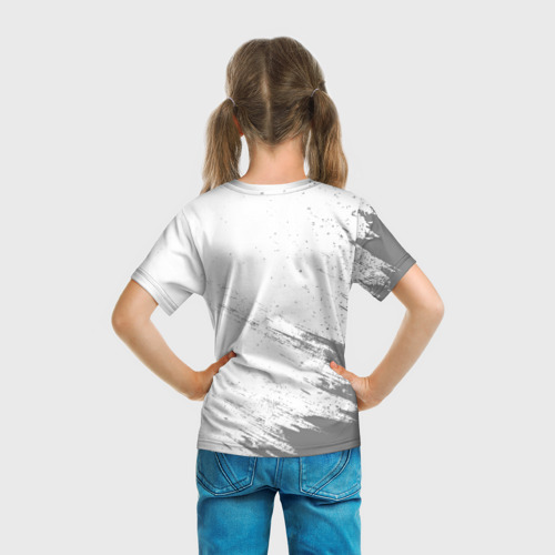 Детская футболка 3D с принтом Умный, опытный и лучший: диджей, вид сзади #2