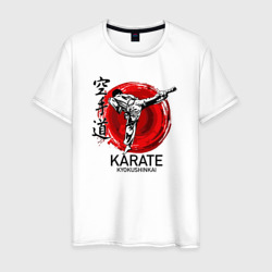 Karate Kyokushinkai – Мужская футболка хлопок с принтом купить со скидкой в -20%