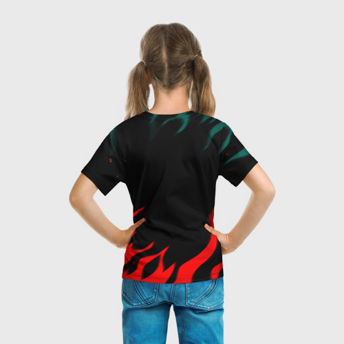 Детская футболка 3D Dayz flame, цвет 3D печать - фото 6