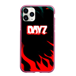 Чехол для iPhone 11 Pro Max матовый Dayz flame