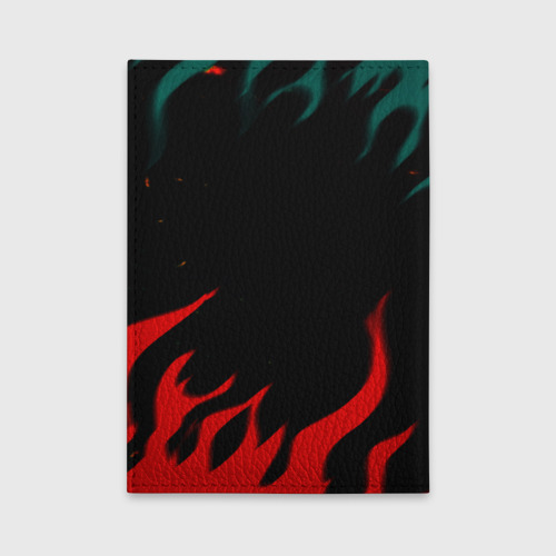 Обложка для автодокументов Dayz flame, цвет зеленый - фото 2