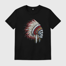 Мужская футболка хлопок Dead indian