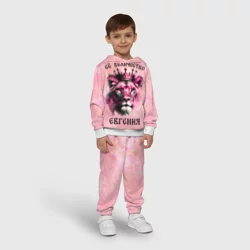 Детский костюм с толстовкой 3D Её величество Евгения - львица - фото 2