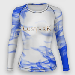 Женский рашгард 3D Lostark flame blue 