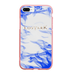 Чехол для iPhone 7Plus/8 Plus матовый Lostark flame blue 