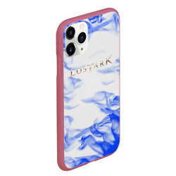 Чехол для iPhone 11 Pro Max матовый Lostark flame blue  - фото 2