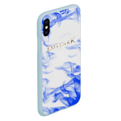 Чехол для iPhone XS Max матовый Lostark flame blue  - фото 2