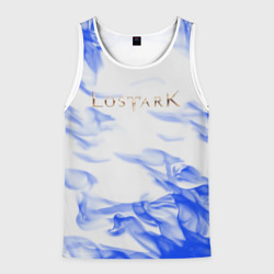 Мужская майка 3D Lostark flame blue 