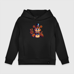 Детское худи Oversize хлопок Медведь Фредди