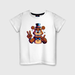 Медведь Фредди – Детская футболка хлопок с принтом купить со скидкой в -20%