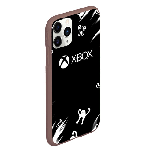 Чехол для iPhone 11 Pro матовый Ъуъ съука xbox mem, цвет коричневый - фото 3