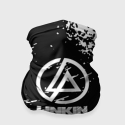 Бандана-труба 3D Linkin park logo краски текстура