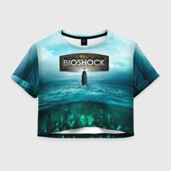 Женская футболка Crop-top 3D BioShock the collection