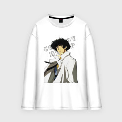 Мужской лонгслив oversize хлопок Spike из аниме cowboy bebop