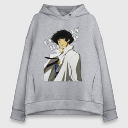 Женское худи Oversize хлопок Spike из аниме cowboy bebop