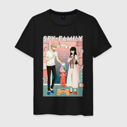 Семья шпиона главные персонажи из аниме – Мужская футболка хлопок с принтом купить со скидкой в -20%