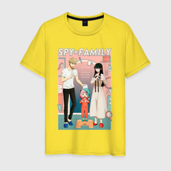 Семья шпиона главные персонажи из аниме – Мужская футболка хлопок с принтом купить со скидкой в -20%