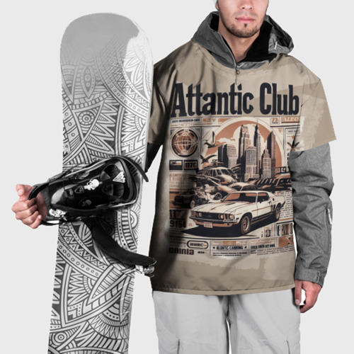 Накидка на куртку 3D Attantic club, цвет 3D печать