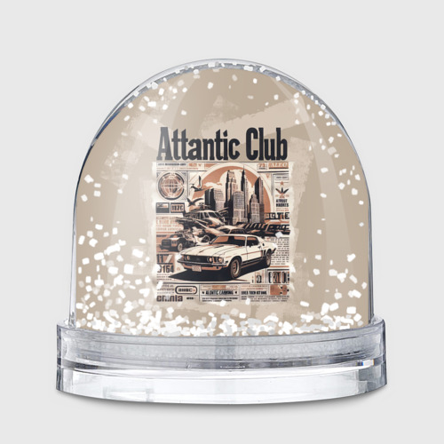 Игрушка Снежный шар Attantic club