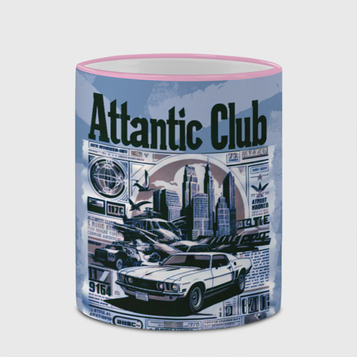 Кружка с полной запечаткой Клуб Аттантика, цвет Кант розовый - фото 4