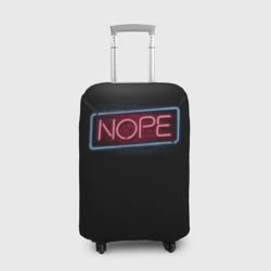Чехол для чемодана 3D Nope - neon
