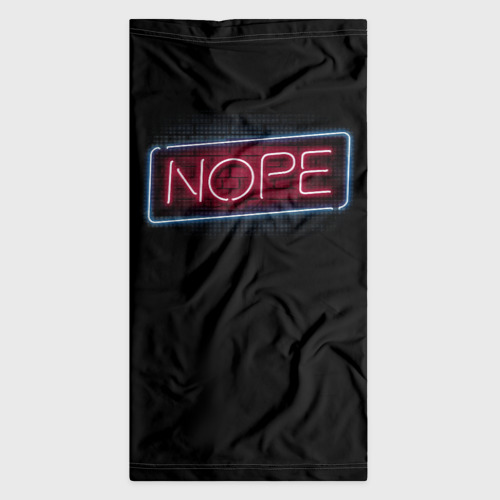 Бандана-труба 3D Nope - neon, цвет 3D печать - фото 7