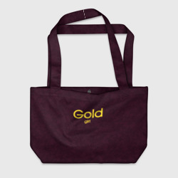 Пляжная сумка 3D Gold girl