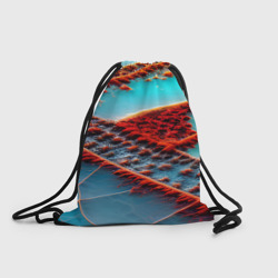 Рюкзак-мешок 3D Крыло стрекозы крупная текстура