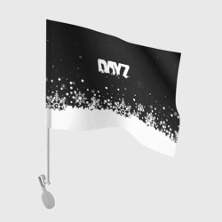 Флаг для автомобиля Dayz снежинки