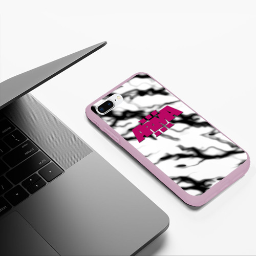 Чехол для iPhone 7Plus/8 Plus матовый Arma 3 storm, цвет розовый - фото 5