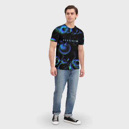Мужская футболка 3D Destiny rpg action, цвет 3D печать - фото 5