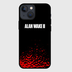 Чехол для iPhone 13 mini Alan wake писатель гейм краски