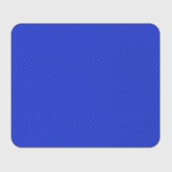 Прямоугольный коврик для мышки Зигзаг синий и голубой