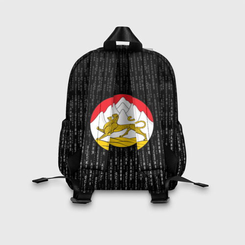 Детский рюкзак 3D Осетия Алания герб на спине - фото 4