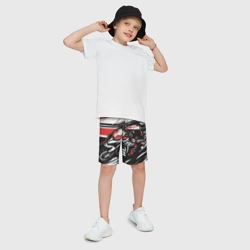 Детские спортивные шорты 3D Мото-кросс - фото 2
