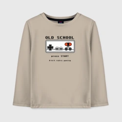 Детский лонгслив хлопок Ретро джойстик