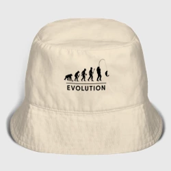 Мужская панама хлопок Эволюция рыбака, рыбалка