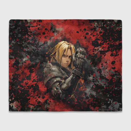 Плед 3D Edward Elric - Fullmetal Alchemist, цвет 3D (велсофт)