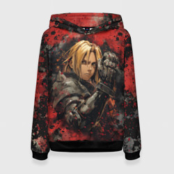 Женская толстовка 3D Edward Elric - Fullmetal Alchemist