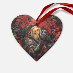 Деревянная игрушка Сердце Edward Elric - Fullmetal Alchemist