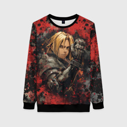 Женский свитшот 3D Edward Elric - Fullmetal Alchemist